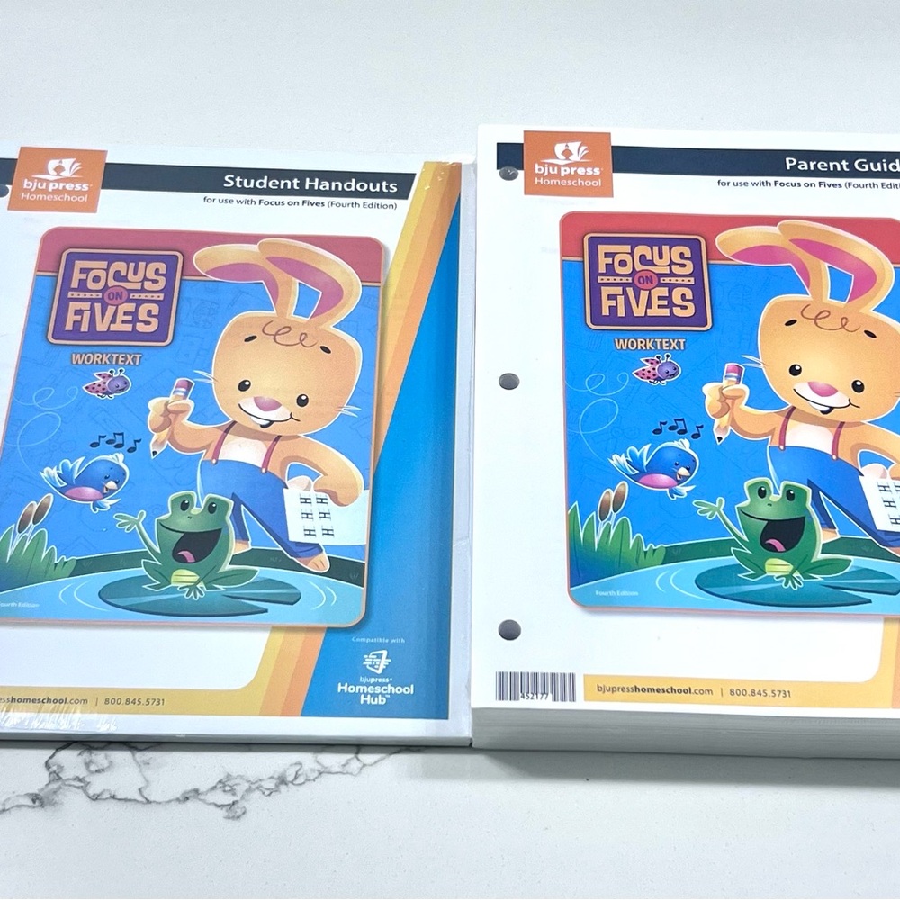 BJU PRESS HOMESCHOOL FOCUS ON FIVES